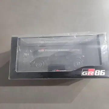 도요타 GR86 미니카 블랙 미개봉
