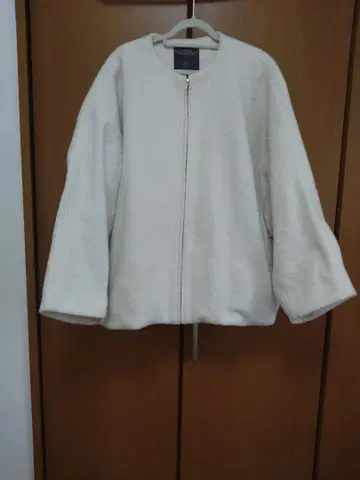 아이보리 노카라 자켓 프리 사이즈