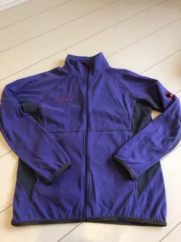 MAMMUT 보라색 집업 플리스 자켓