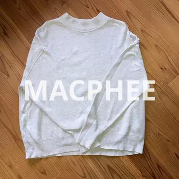 MACPHEE 오버 맨투맨 풀오버