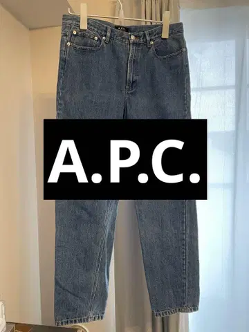 A.P.C. 스트레이트 데님 사이즈 30 인디고