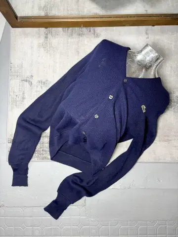 70s IZOD LACOSTE 라코스테 Acryl Cardigan