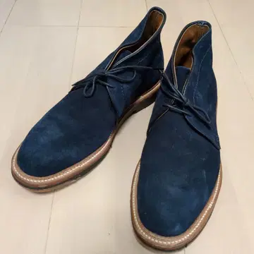 ALDEN BLUEBLUE 별주 처카 부츠 NAVY 7D