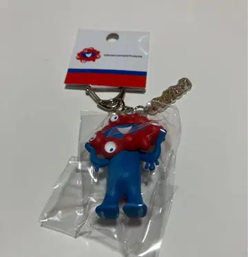 간사이 만박 미야쿠미야쿠 입체 PVC 볼체인 키체인 참 포함