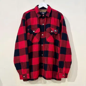 Dickies 디키즈 버팔로 체크 보아 안감 플란넬 셔츠