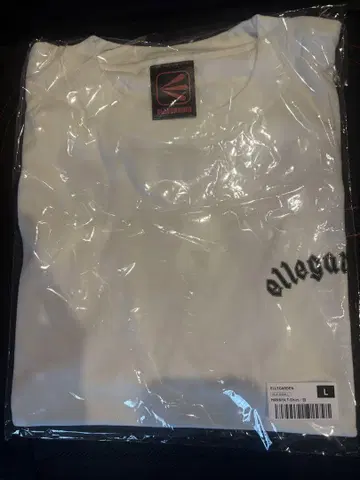 ellegarden 반야 T셔츠 화이트 L 사이즈