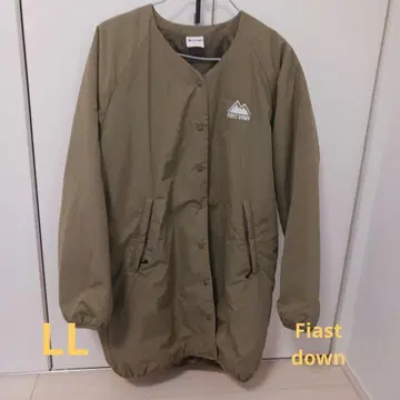 Fiast 다운 카키 LL 사이즈 자켓