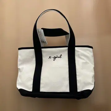 x.girl 토트백 화이트/블랙