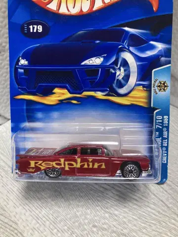 522 Hot Wheels Chevy Bel Air 1959 빨간색