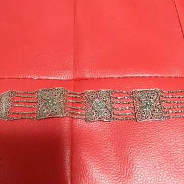 연말 가격! 앤티크 시스루 팔찌