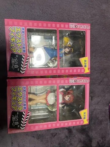 미사용 새상품 스즈미야 하루히의 우울 한숨 엑스트라 피규어 2체 세트