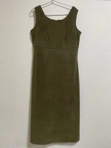 K STUDIO 슬리브리스 롱 원피스 vintage