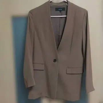 allureville 노카라 자켓