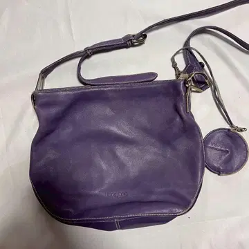 ungaro 가죽 백 숄더 퍼플