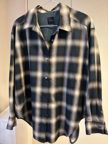 Spick&span 긴팔 체크 셔츠