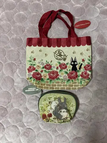 지브리 마녀 배달부 키키 지지 마루신 미니백 토토로 파우치 2종 세트