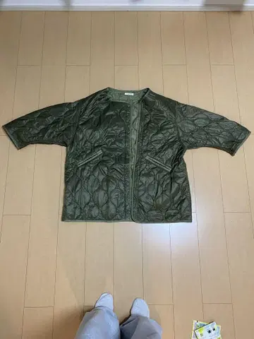 FREAK'S STORE 퀼팅 자켓 올리브