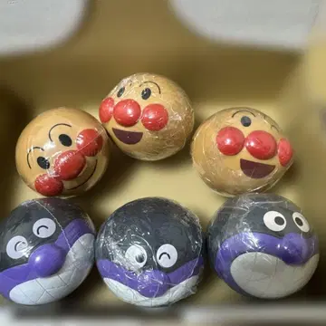 커다란 호빵맨 마스코트 호빵맨 세균맨 얼굴 다른 6개 세트
