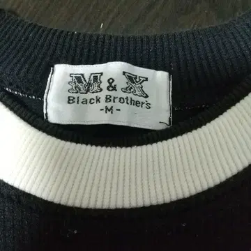 M & X Black Brothers 스트릿 티셔츠 M 사이즈