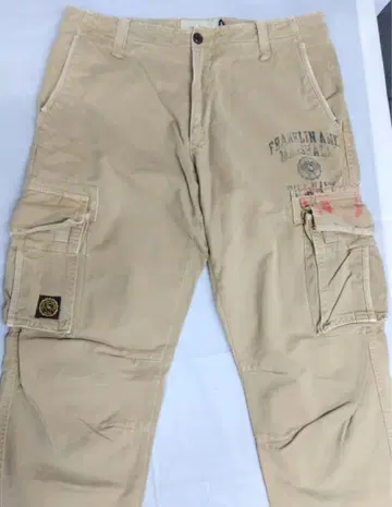 (P11) FRANKLIN & MARSHALL 카고 팬츠 베이지