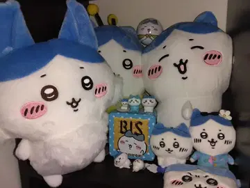 치이카와 (먼작귀) 하치와레 묶음 판매 봉제 인형 키링 마스코트 캔