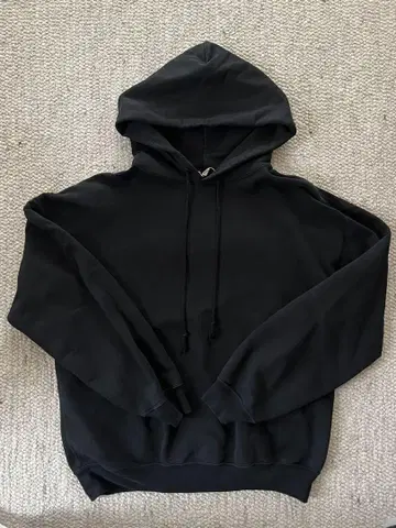 AURALEE SUPER SOFT SWEAT PARKA 블랙 4