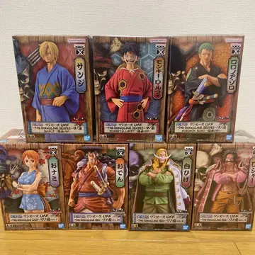 원피스 피규어 세트 와노쿠니