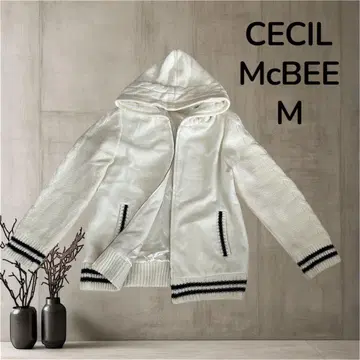 CECIL McBEE 세실 맥비 후드티 M 화이트