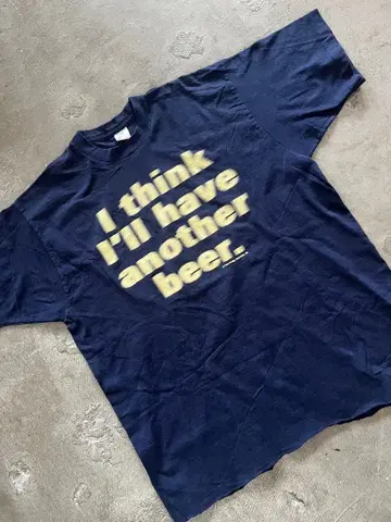 1659 90s 모자이크 T have another beer XL