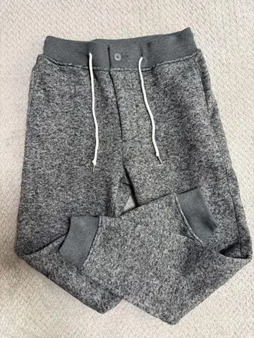 BEAMS HEART 속기모 스웨트 팬츠 그레이 S 사이즈