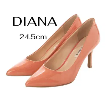[ DIANA 다이애나 ] 힐 펌프스 24.5 코랄 살몬 핑크