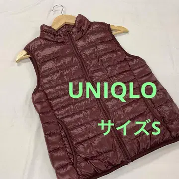 UNIQLO 울트라 라이트 다운 베스트 보르도 S #2891