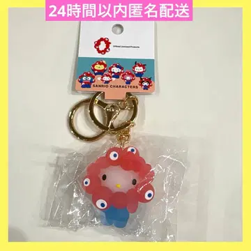 먀쿠먀쿠 변신 입체 마스코트 클리어 컬러 키링 키티