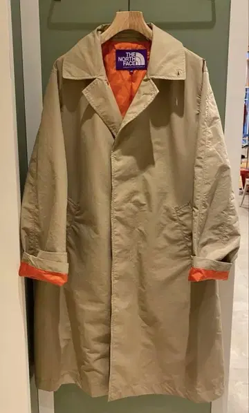 THE NORTH FACE PURPLE x BEAMS 스텐카라 코트 별주
