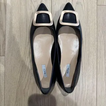 EVOL 블랙 펌프스 23.5cm