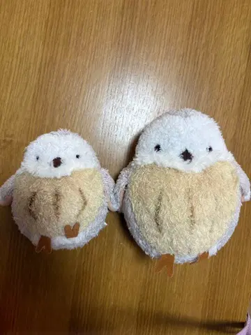 몽슈슈 올빼미 봉제 인형 2개 세트