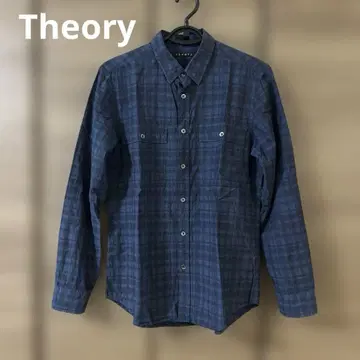 Theory 체크 셔츠