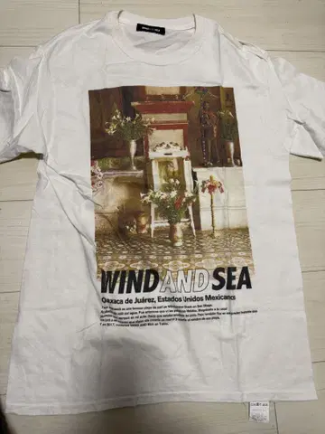 WIND AND SEA 화이트 T셔츠
