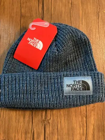 THE NORTH FACE 파랑 니트 모자