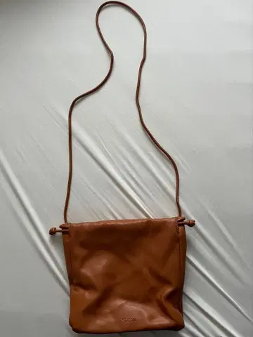 ESLOW 브라운 가죽 숄더백