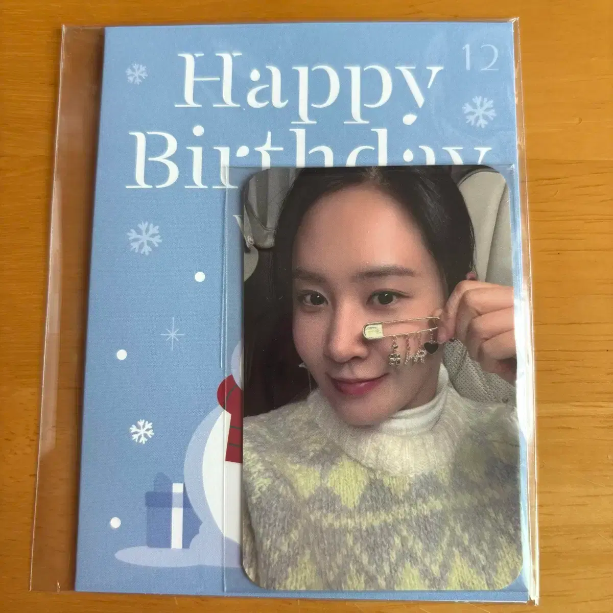 Girls Generation Yuri birthday poca sealed