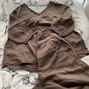 무인양품 시보 거즈 룸웨어 미사용 새상품