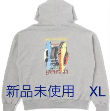 genzai tomogui hoodie 겐자이 후드티 XL 그레이