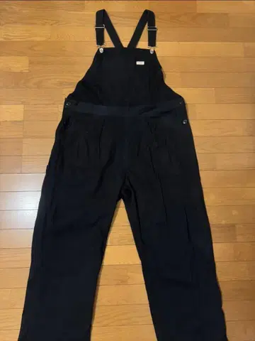 MACOBER 블랙 오버롤