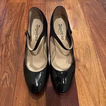 Repetto 블랙 하이힐 펌프스