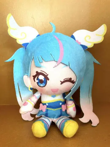 와르르 프리큐어 큐어 스카이 코롯토 만마루쨩 프리 페이스 봉제 인형