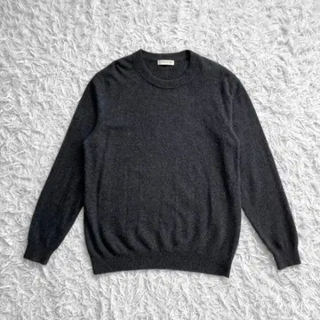 LYDIAVINE 캐시미어 100% 크루넥 니트 L 그레이 코디