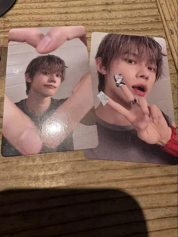 TXT 영준 럭키 드로우 hmv 타워 레코드 2종 세트