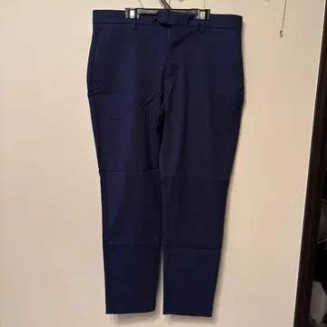BANANA REPUBLIC 네이비 체크 슬랙스 32X30
