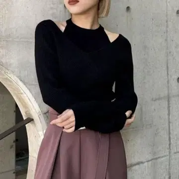 MURUA 라메 카슈쿨 상의